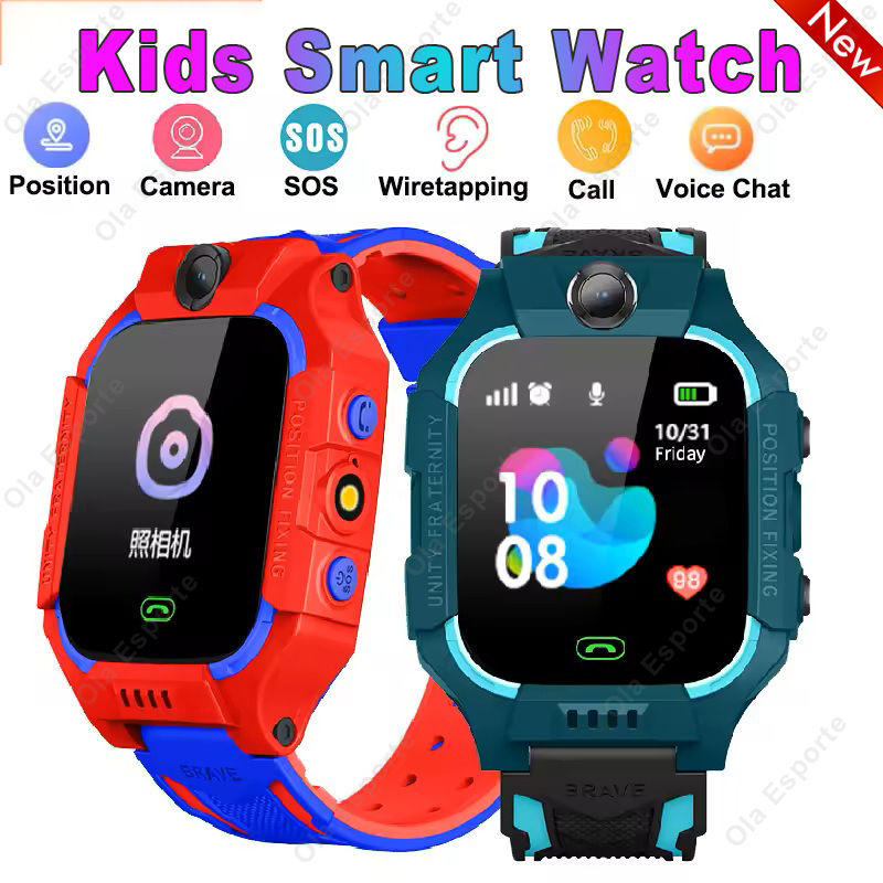 Smartwatch Watches Gift For Girls - สมาร์ทวอทช์เด็ก 2G ใส่ซิมการ์ด นาฬิกาอัจฉริยะสำหรับเด็ก พร้อมระบบติดตาม SOS
