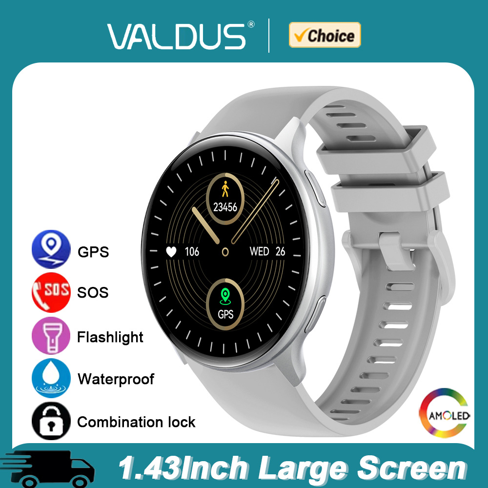 Smartwatch Sports Watches For Women - นาฬิกาอัจฉริยะ VALDUS VG53 Pro GPS สำหรับผู้ชายและผู้หญิง