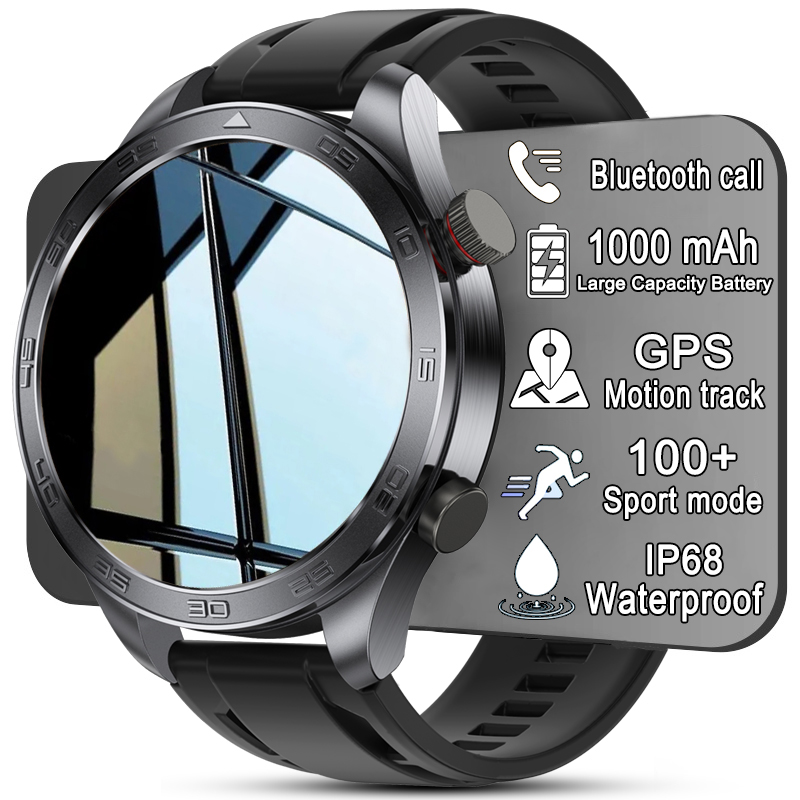 Smartwatch Watches For Men With Gps - สมาร์ทวอทช์ติดตาม GPS รุ่นใหม่สำหรับผู้ชาย หน้าจอ AMOLED สำหรับกีฬากลางแจ้ง