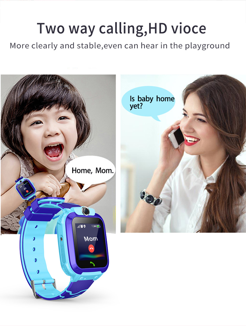 Smartwatch Watches Gift For Girls - นาฬิกาสมาร์ทวอทช์กันน้ำสำหรับเด็ก ปี 2026 พร้อมระบบ SOS ระบุตำแหน่ง