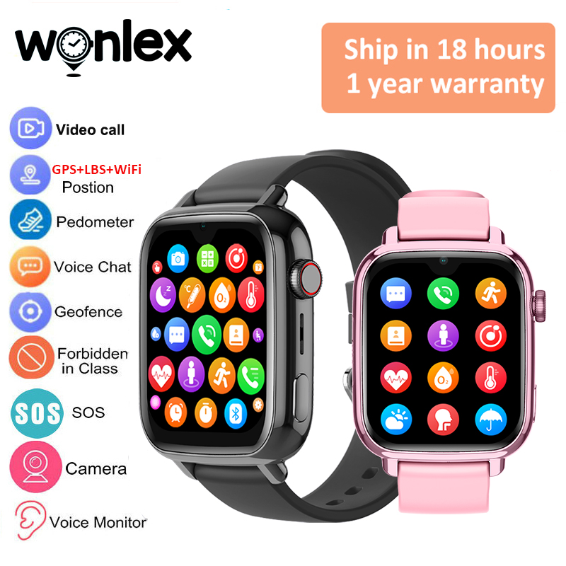 Smartwatch Watch Whatsapp - Wonlex KT34 เด็กสมาร์ทนาฬิกา 4G WiFi Video