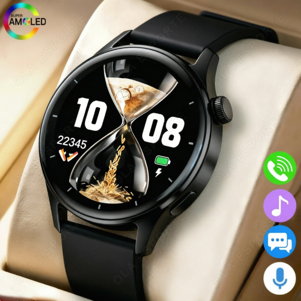 Smartwatch Ladies Watches For Women - 2026 ใหม่สมาร์ทวอทช์ผู้ชายผู้หญิงอัตราการเต้นของหัวใจการนอนหลับการตรวจสอบสุขภาพบลูทูธพูดคุยสุภาพสตรีกีฬาสมาร์ทวอทช์สำหรับแอนดรอยด์ ไอโอเอส HW12