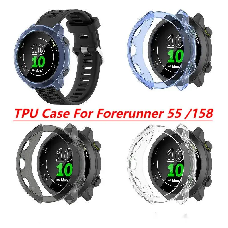 Smartwatch English - เคสป้องกัน TPU สำหรับ Garmin Forerunner 55