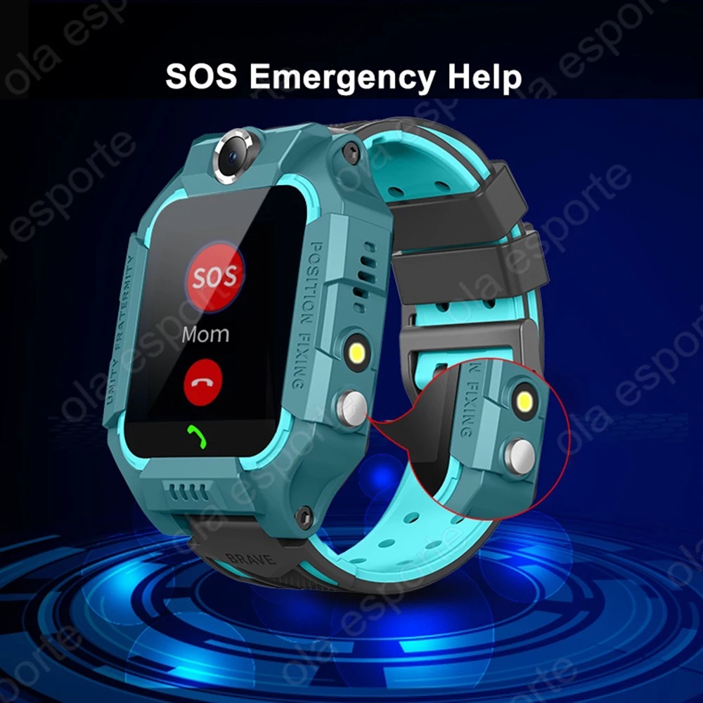 สมาร์ทวอทช์เด็ก 2G ใส่ซิมการ์ด - Smartwatch Watches Gift For Girls บทวิจารณ์และราคา