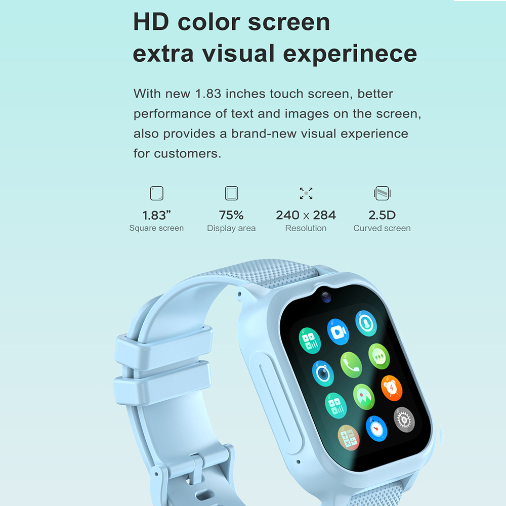 สมาร์ทวอท์ชเด็ก 4G GPS WIFI Vi - Smartwatch Watches Gift For Girls บทวิจารณ์และราคา