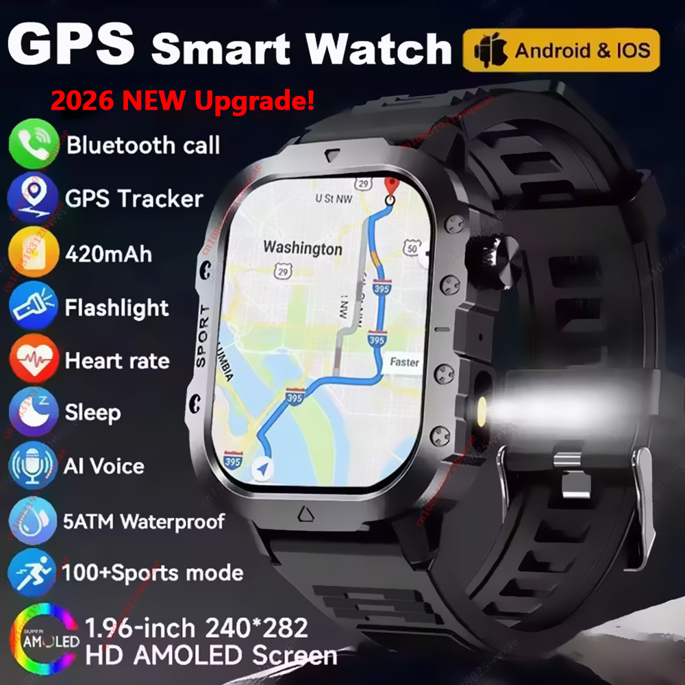 2026 ใหม่สมาร์ทวอทช์ผู้ชายสำหร - Smartwatch Watches For Women With Gps บทวิจารณ์และราคา