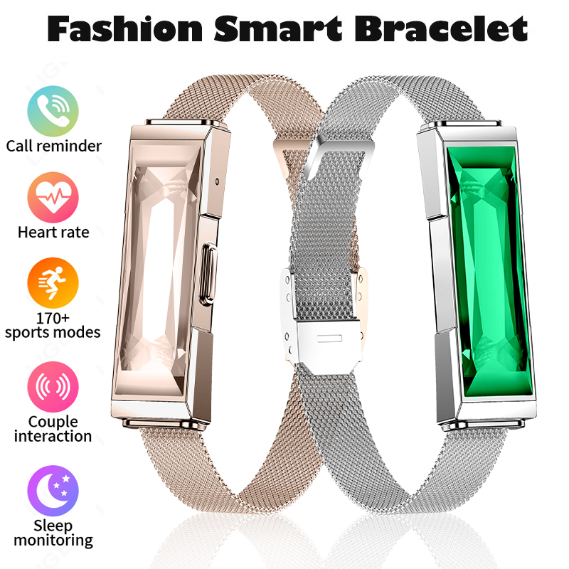 ใหม่ผู้หญิงสร้อยข้อมือสมาร์ทเค - Smartwatch Ladies Watches For Women บทวิจารณ์และราคา