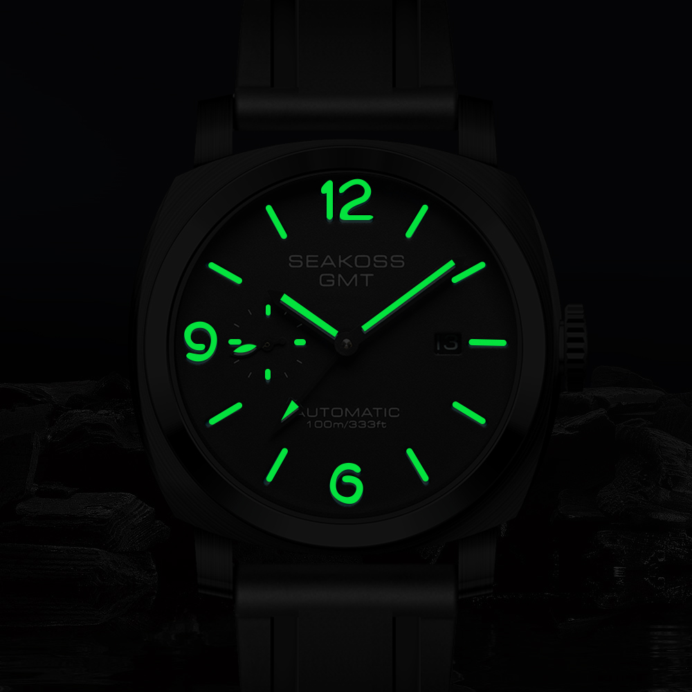 SEAKOSS 10Bar GMT ดําน้ําอัตโน - Seiko Watch Prospex บทวิจารณ์และราคา