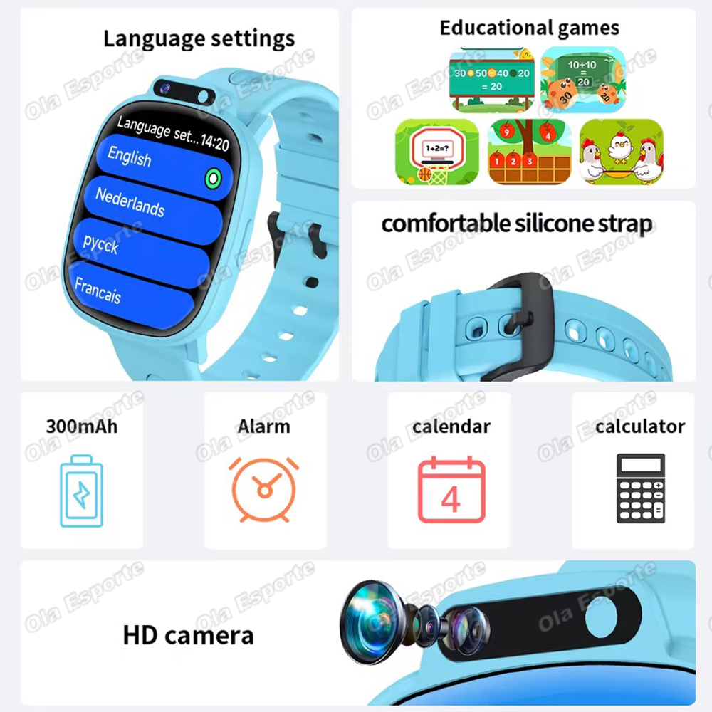 นาฬิกาสมาร์ทวอทช์เด็ก รุ่นใหม่ - Smartwatch Watches Gift For Girls บทวิจารณ์และราคา