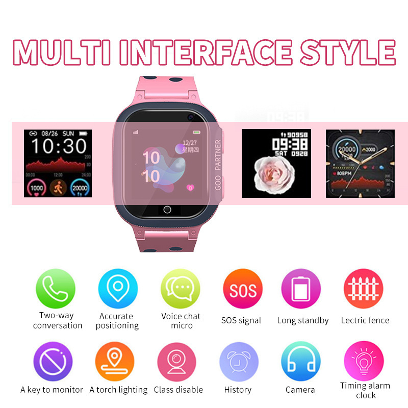 เด็กดูสมาร์ทนาฬิกาอัจฉริยะกันน - Smartwatch Watches Gift For Girls บทวิจารณ์และราคา
