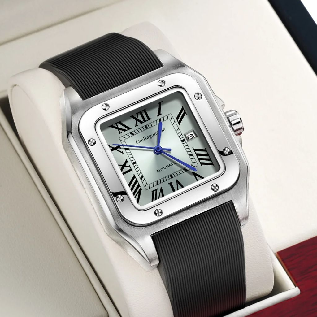 นาฬิกาข้อมือผู้ชายสไตล์ยุโรปแล - Cartier Watch Tank บทวิจารณ์และราคา