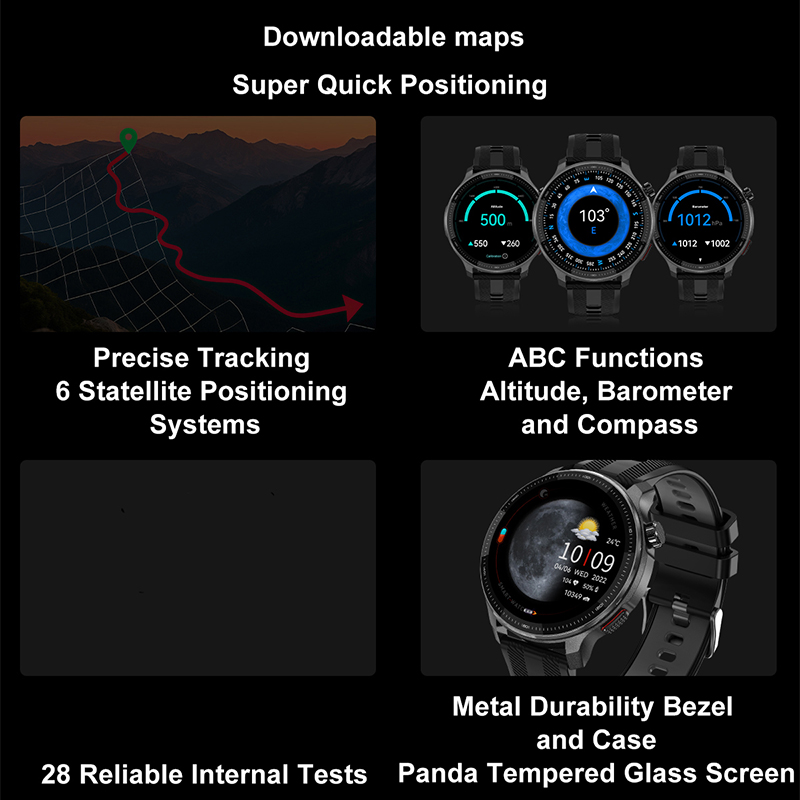 2026 ใหม่ GPS สมาร์ทวอทช์ แบตเ - Smartwatch Watches For Men With Gps บทวิจารณ์และราคา