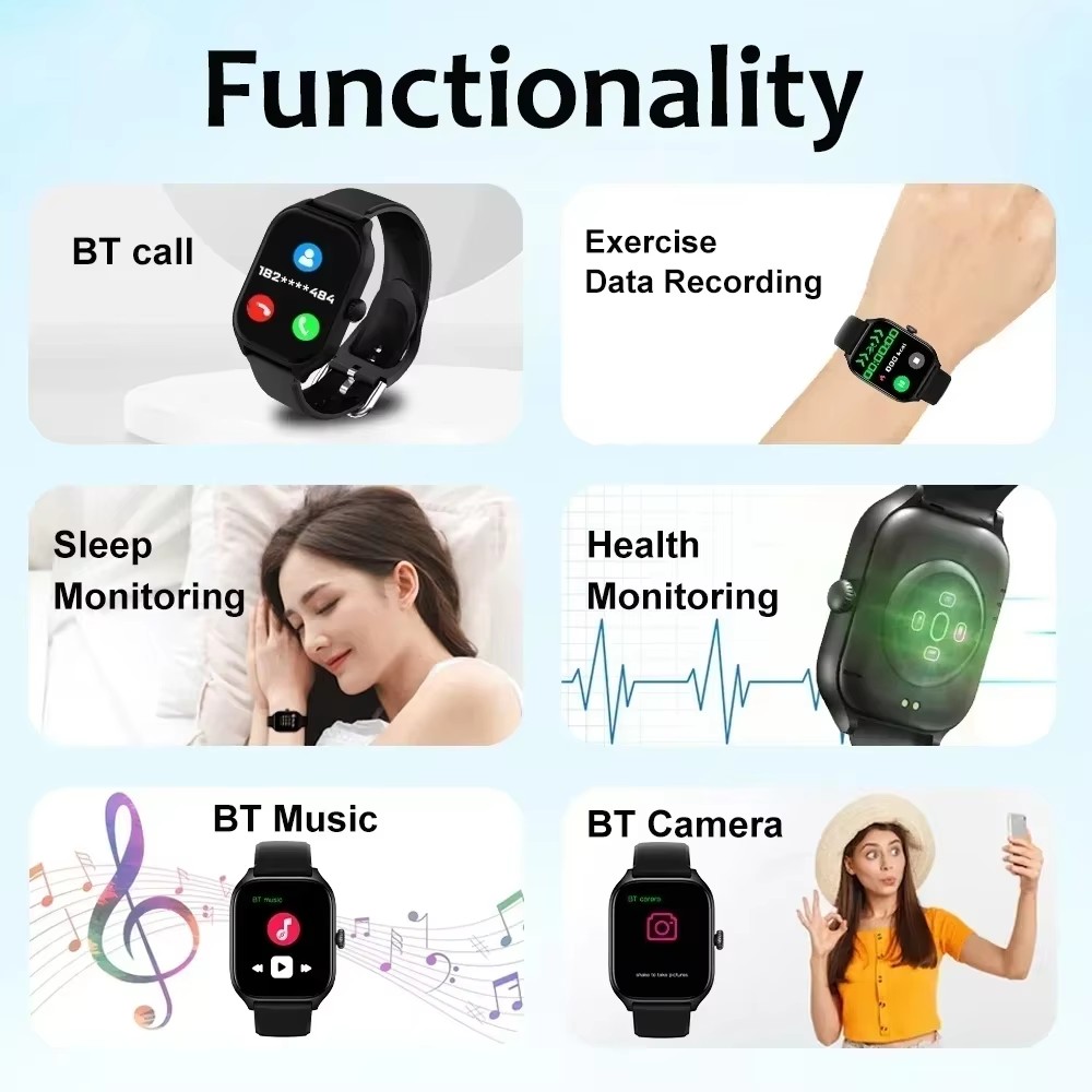 สมาร์ทวอทช์สำหรับ Android และ  - Smartwatch Sports Watches For Women บทวิจารณ์และราคา