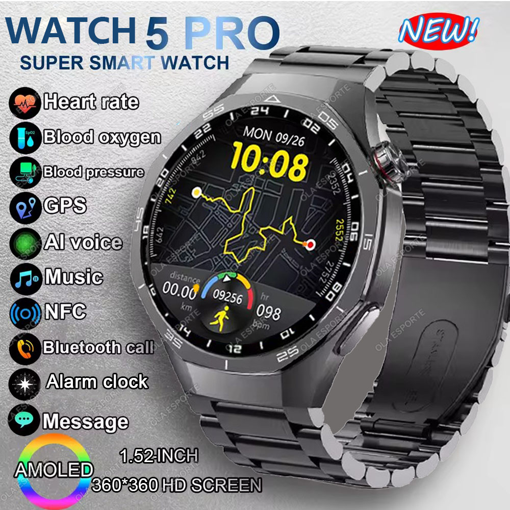 นาฬิกาอัจฉริยะรุ่นใหม่ Watch 5 - Smartwatch Sports Watches For Women บทวิจารณ์และราคา