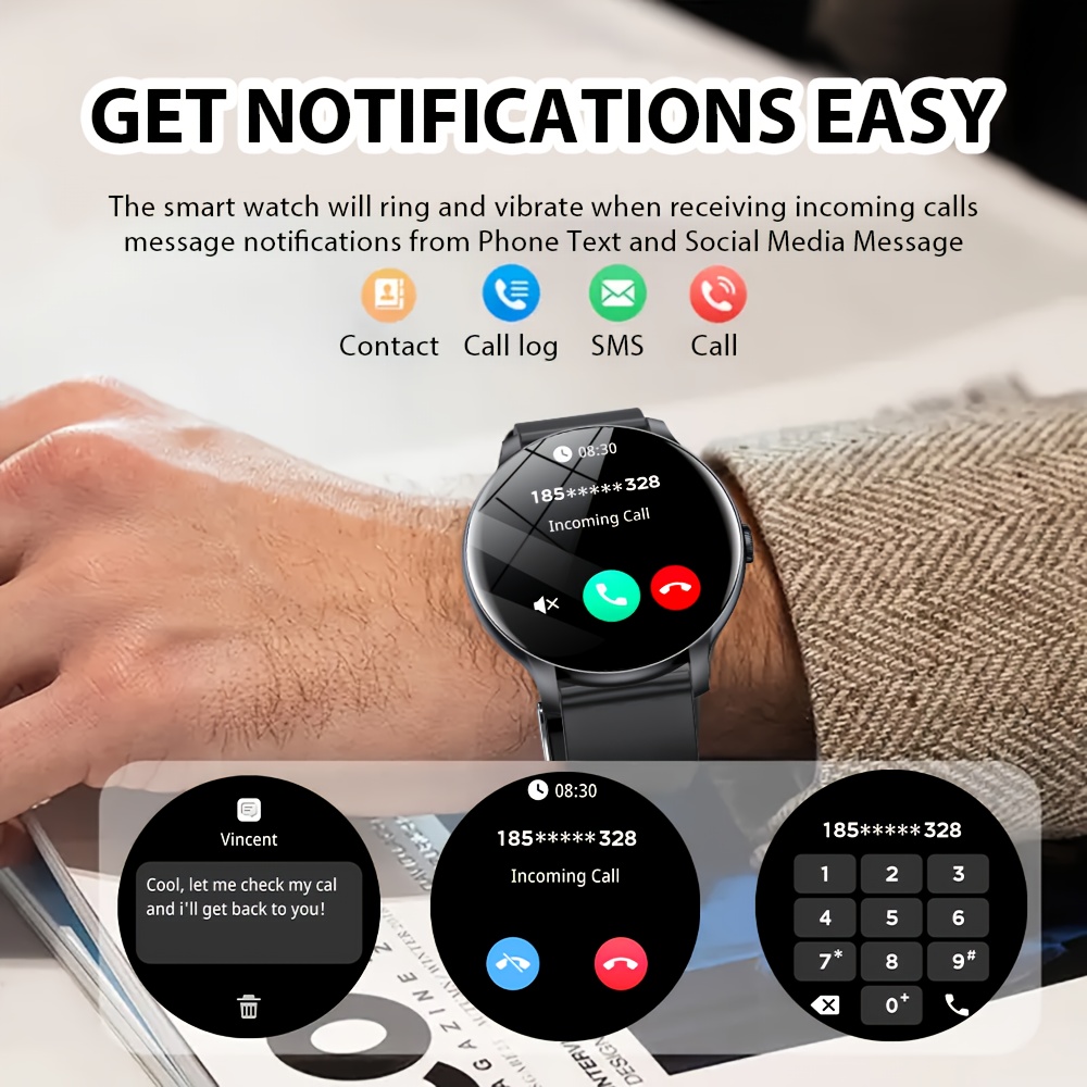 LAXASFIT 2026 สมาร์ทวอทช์ หน้า - Smartwatch Sports Watches For Women บทวิจารณ์และราคา