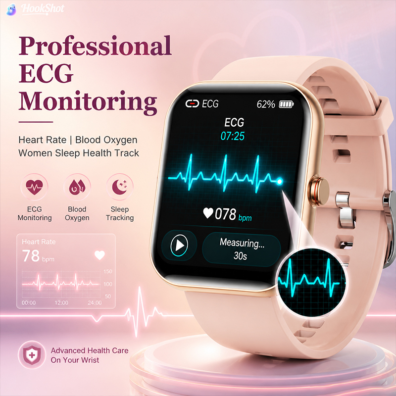 สมาร์ทวอทช์สำหรับผู้หญิง รองรั - Smartwatch Sports Watches For Women บทวิจารณ์และราคา