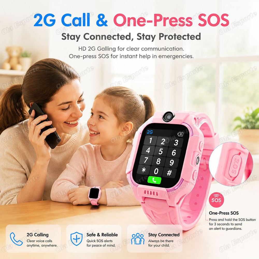 นาฬิกาอัจฉริยะสำหรับเด็ก 5G รุ - Smartwatch Watches Gift For Girls บทวิจารณ์และราคา