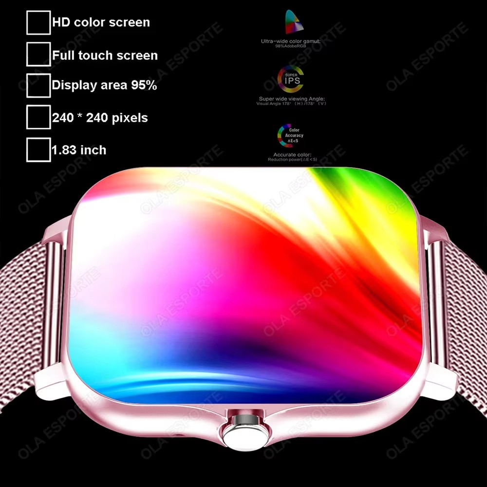 นาฬิกาอัจฉริยะมัลติฟังก์ชันรุ่ - Smartwatch Sports Watches For Women บทวิจารณ์และราคา