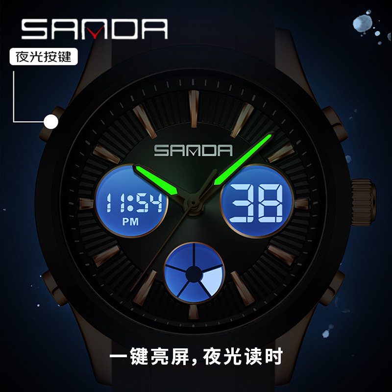 นาฬิกาอิเล็กทรอนิกส์ SANDA แบบ - Smartwatch Sports Watches For Women บทวิจารณ์และราคา