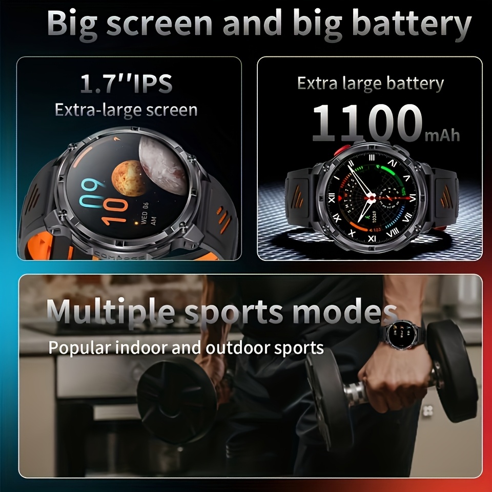 สมาร์ทวอทช์รุ่นใหม่ T-REX3 Ult - Smartwatch Watches For Men With Gps บทวิจารณ์และราคา