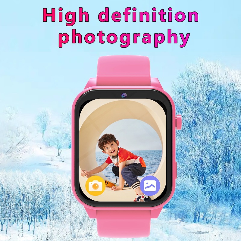 สมาร์ทวอทช์เกมเด็กนาฬิกา 1.83  - Smartwatch Watches Gift For Girls บทวิจารณ์และราคา