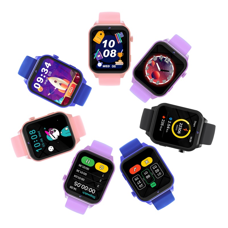 สมาร์ทวอทช์เกมเด็กนาฬิกา 1.83  - Smartwatch Watches Gift For Girls บทวิจารณ์และราคา