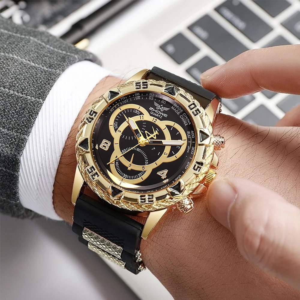 นาฬิกาข้อมือเซอร์ไพรส์แบบสุ่ม  - Analog Quartz Watch บทวิจารณ์และราคา