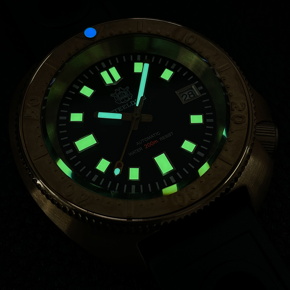 STEELDIVE ผู้ชายดำน้ำ200M กันน - Seiko Watch Prospex บทวิจารณ์และราคา
