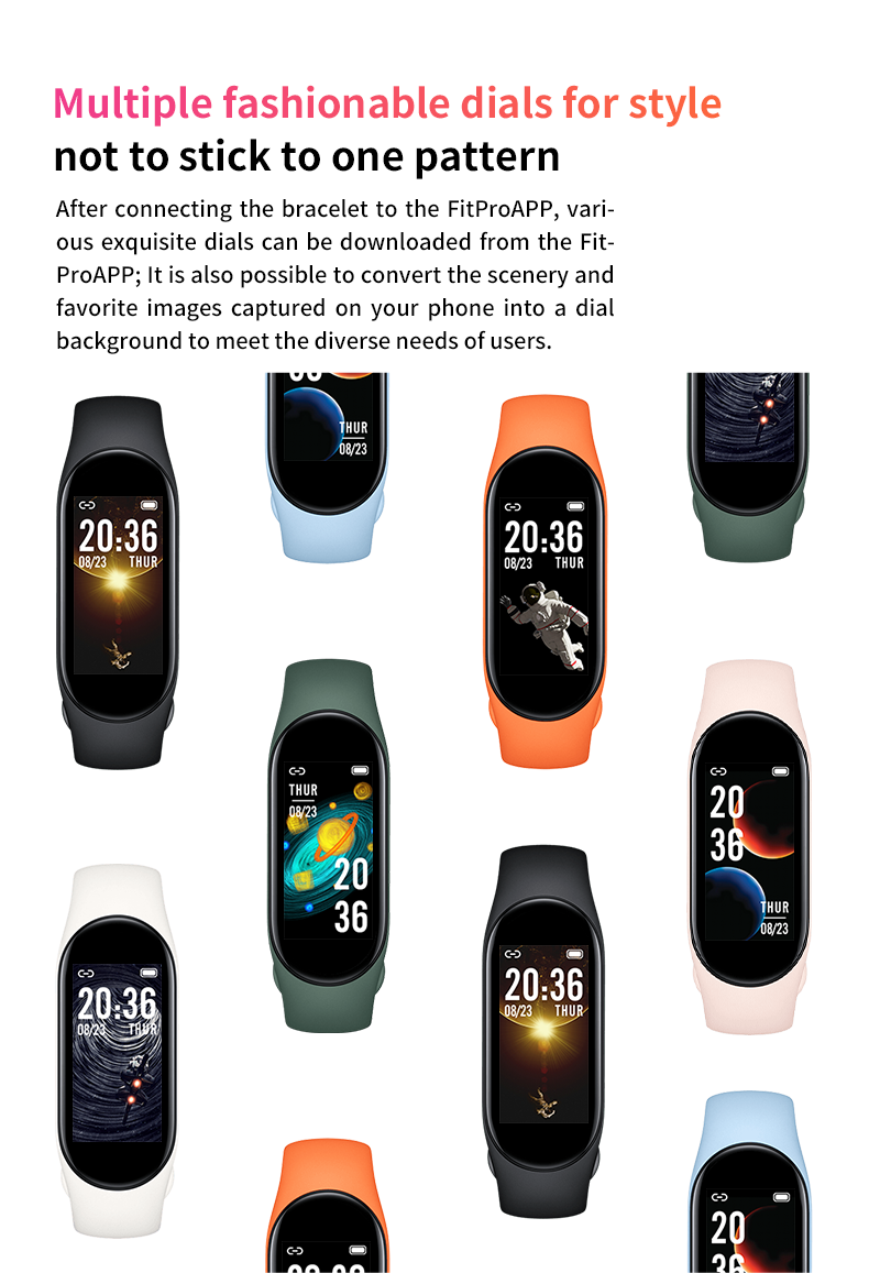 M8 สมาร์ทวอท์ชผู้ชายผู้หญิงฟิต - Smartwatch Sports Watches For Women บทวิจารณ์และราคา