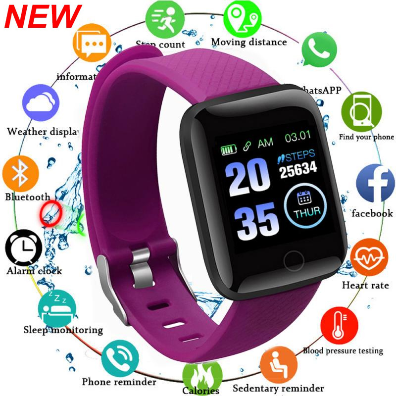 116plus สมาร์ทวอท์ชผู้ชายผู้หญ - Smartwatch Sports Watches For Women บทวิจารณ์และราคา