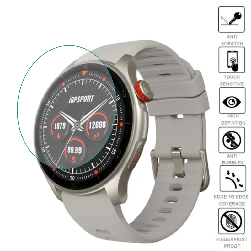 ฟิล์มป้องกันอัจฉริยะแบบใสนิ่ม  - Smartwatch English บทวิจารณ์และราคา