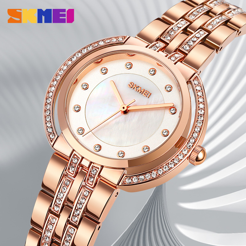 สร้อยข้อมือสตรีนาฬิกาควอตซ์หรู - Analog Quartz Watch บทวิจารณ์และราคา
