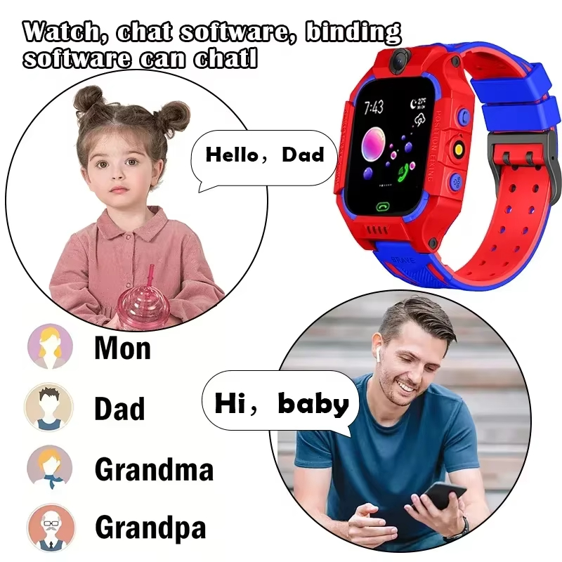 นาฬิกาอัจฉริยะสำหรับเด็ก Lenov - Smartwatch Watches Gift For Girls บทวิจารณ์และราคา