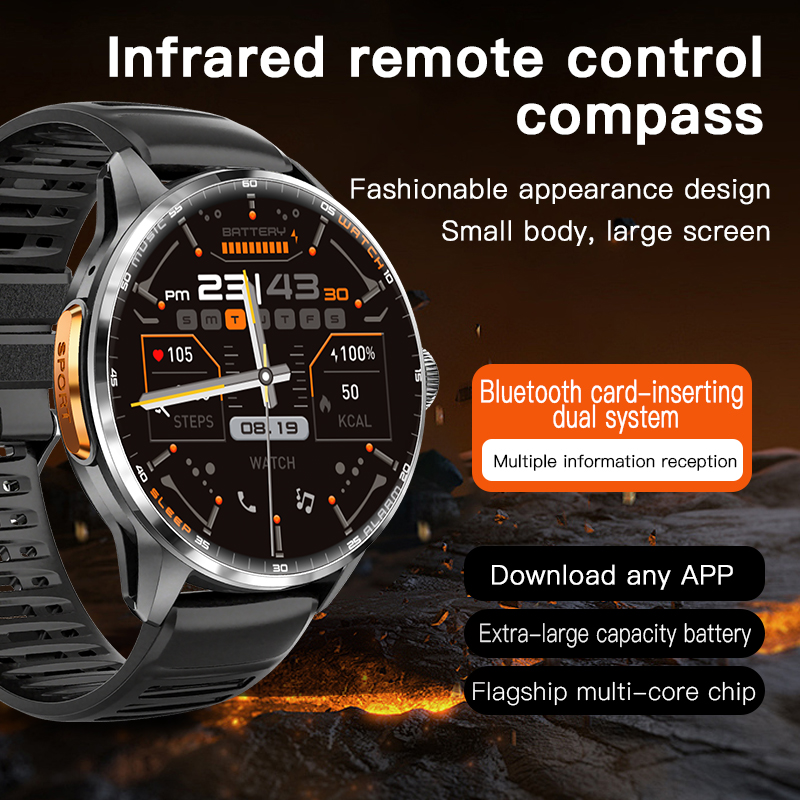 สมาร์ทวอทช์ H100 หน้าจอ AMOLED - Smartwatch Watch Whatsapp บทวิจารณ์และราคา