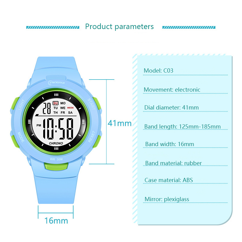อุทัยนาฬิกาเด็กกีฬาแฟชั่นนาฬิก - Smartwatch Watches Gift For Girls บทวิจารณ์และราคา